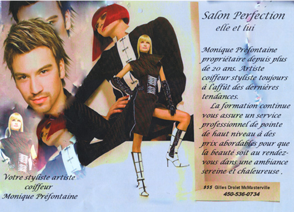Salon Perfection, sur RV